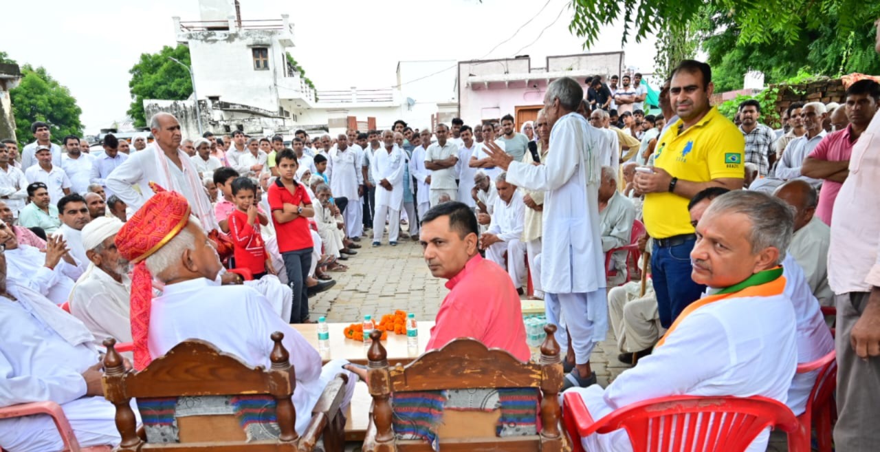 घोषणा लेकर जनता के बीच, विकास के नाम पर मिल रहा समर्थन : सांगवान